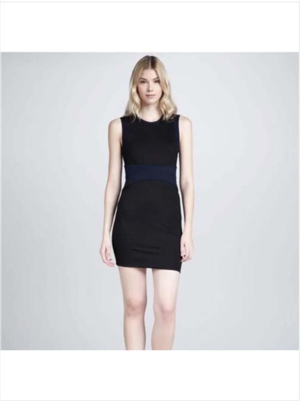 Diane von Furstenberg DVF Gretchen Colorblock Dress Size 4